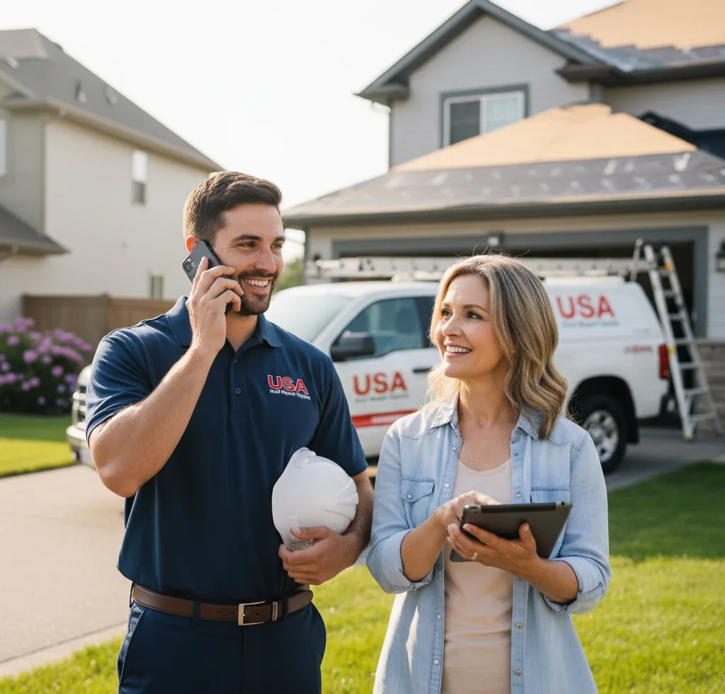 USA Roof Repair Experts customer support in Bristol